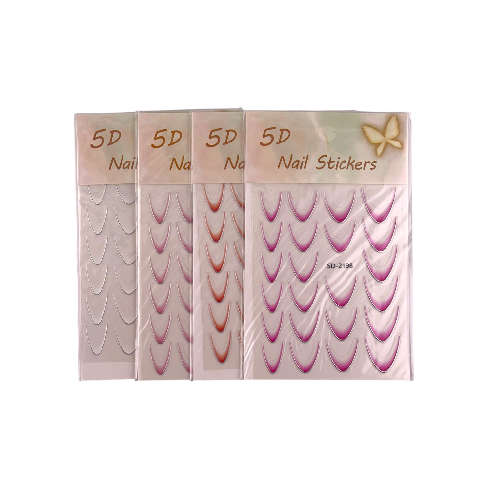 Decoração para Unha Nail Stickers 5D - DF7-GT80-3