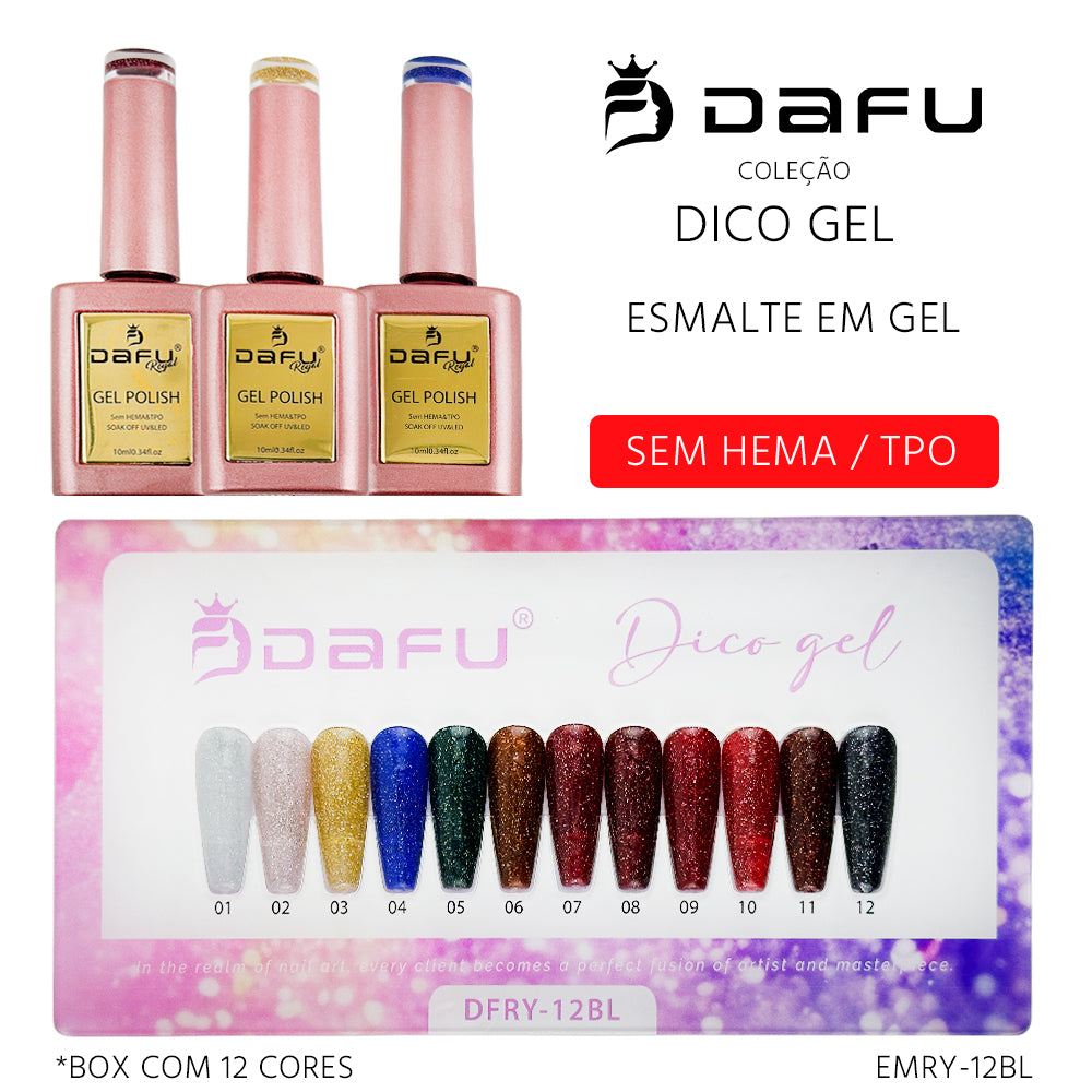 Esmalte em Gel Diamantado - EMRY-12BL