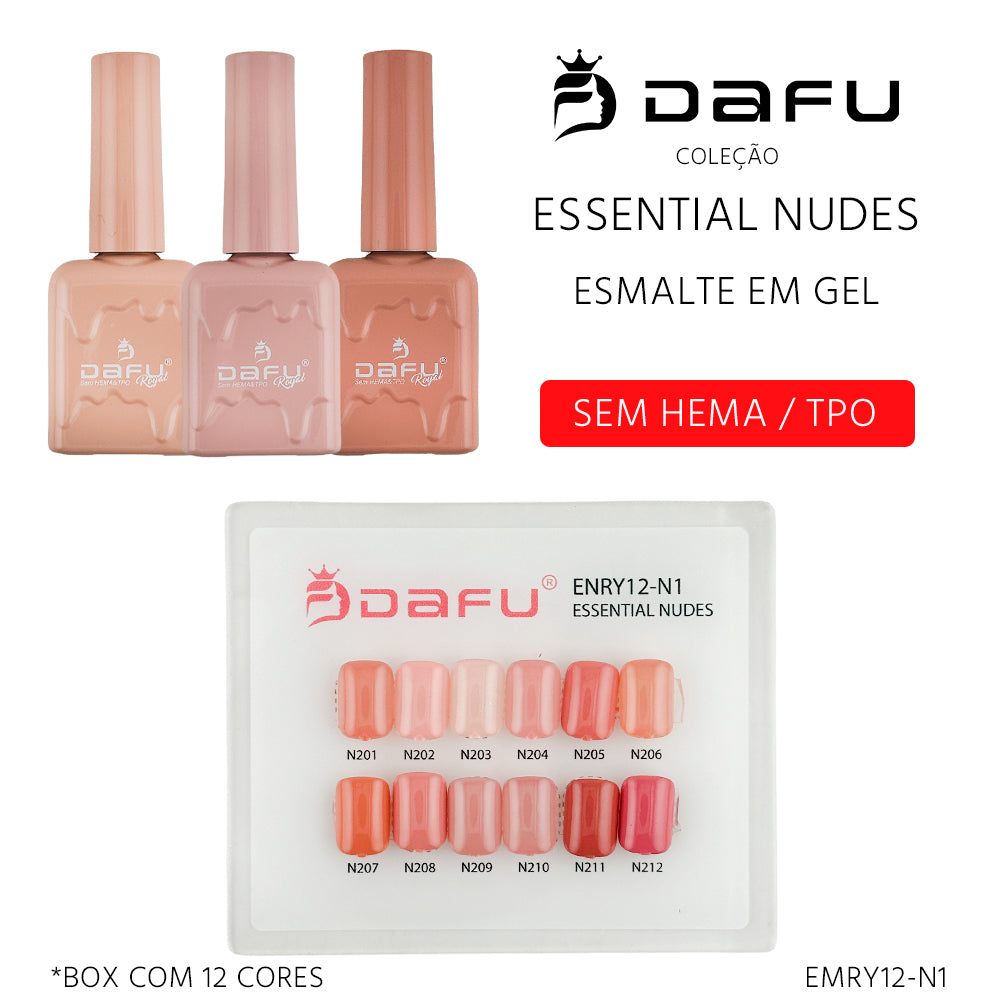 Esmalte em Gel Essential Nudes (12 cores) - ENRY12-N1
