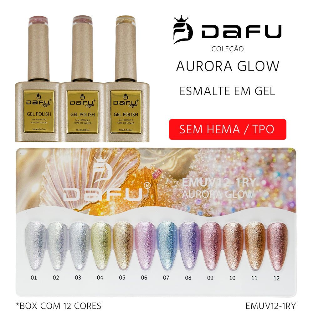 Esmalte em Gel Glitter Diamantado - EMUV12-1RY