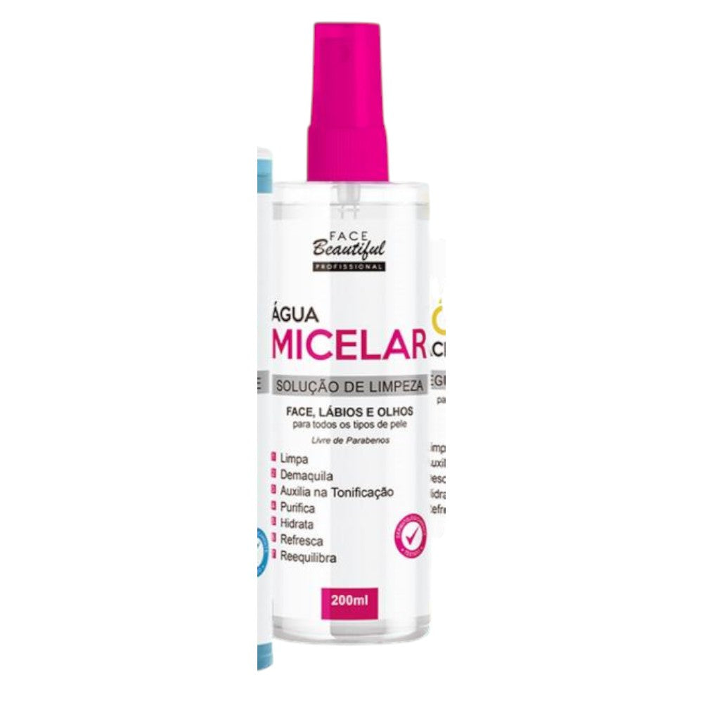 Agua micelar face beautyful profissional -FB381-U