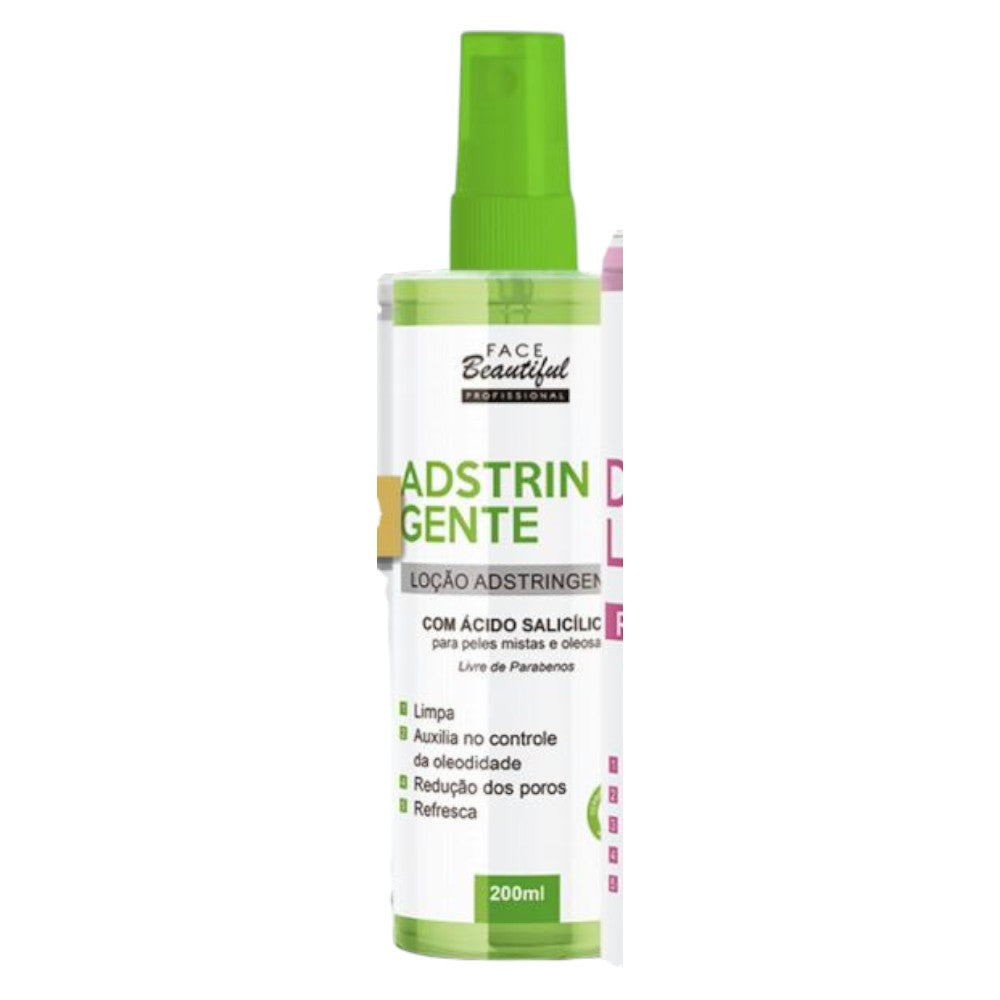 Adstringente com acido face beautyful profissional -FB383-U