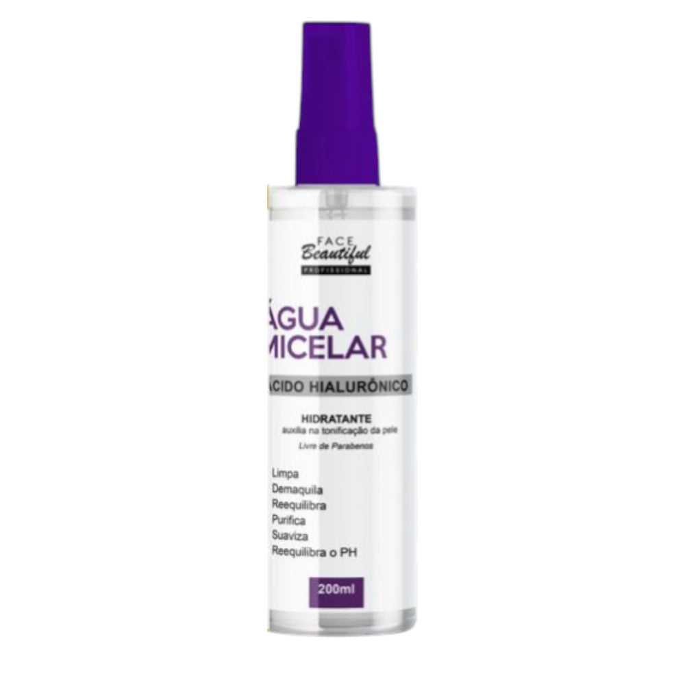 Agua micelar hidratante face beautyful profissional -FB422-U
