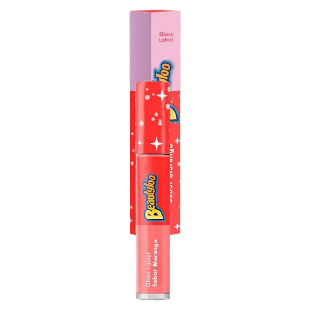 Gloss labial beautyloo sabor morango -FB463-D