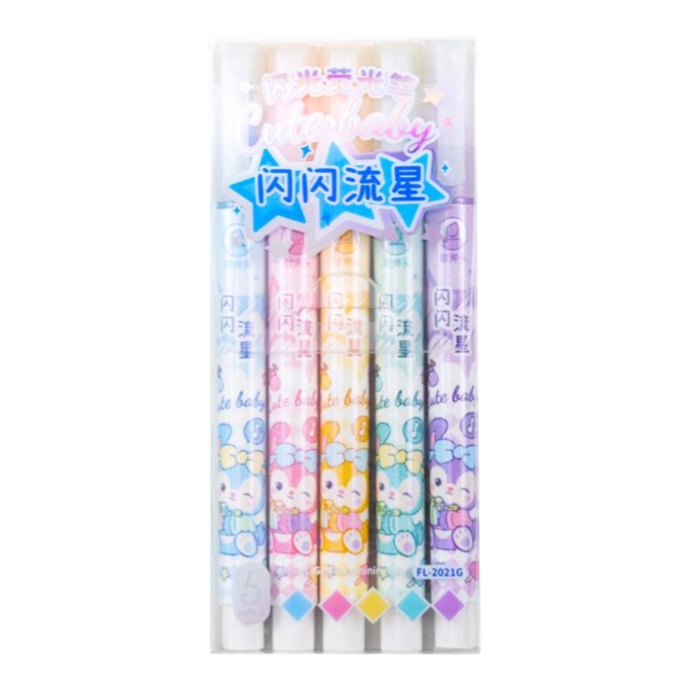 Caneta marca texto FL-2021G