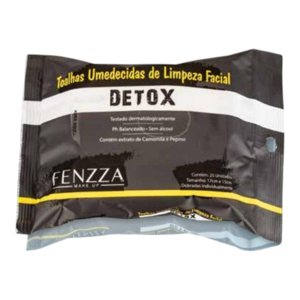 TOALHAS UMIDECIDAS FACIAL DETOX FENZZA FZ51013