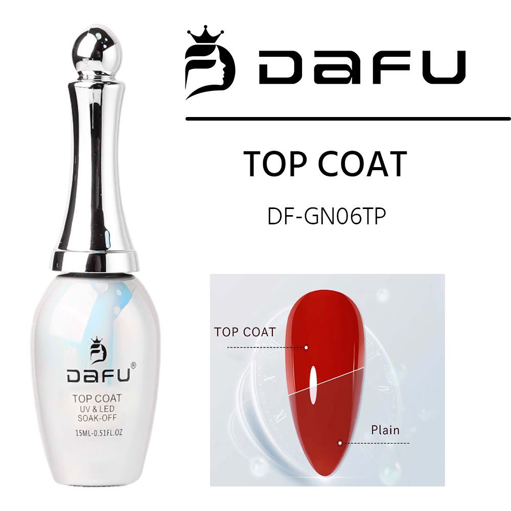 Top Coat Dafu - Box com 6 unidades -GN06TP