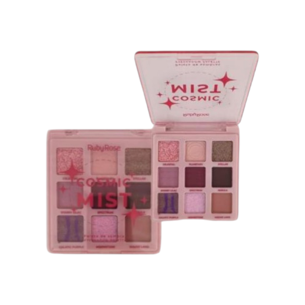 Paleta de sombras cosmic mist RUBY ROSE -HB-E2204