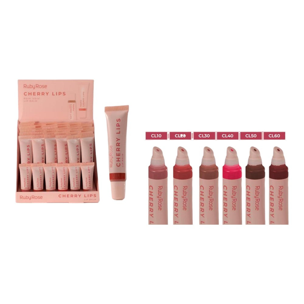 Lip Balm cherry lips ruby rose -HB-L6503