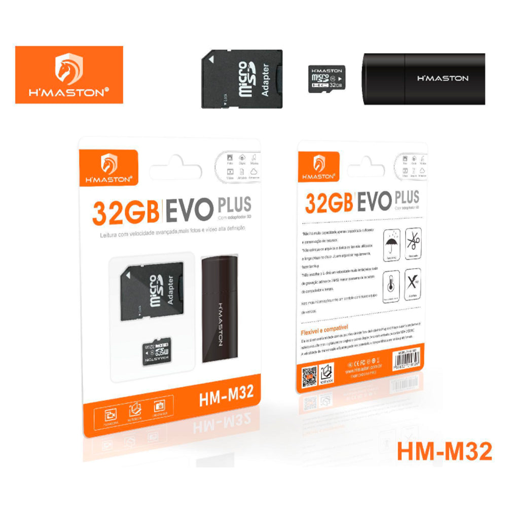 Micro SD de 32GB - HM-M32 - 1 unidade