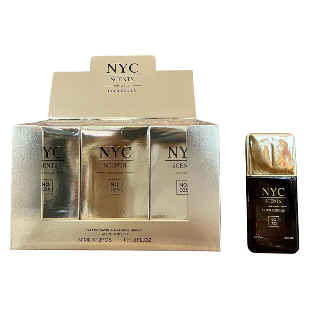 Perfume nyc scents courageous 30ml -JU-25