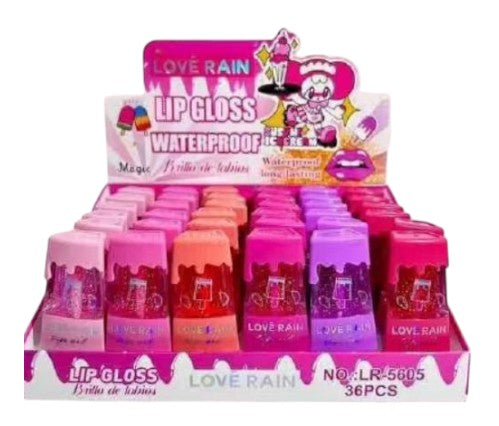 LIP GLOSS WATERPROOF LOVE RAIN REF: LR-5605