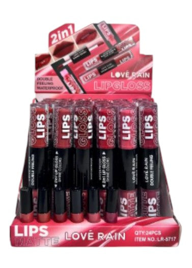 LIP GLOSS MATTE LOVE RAIN REF: LR-5717