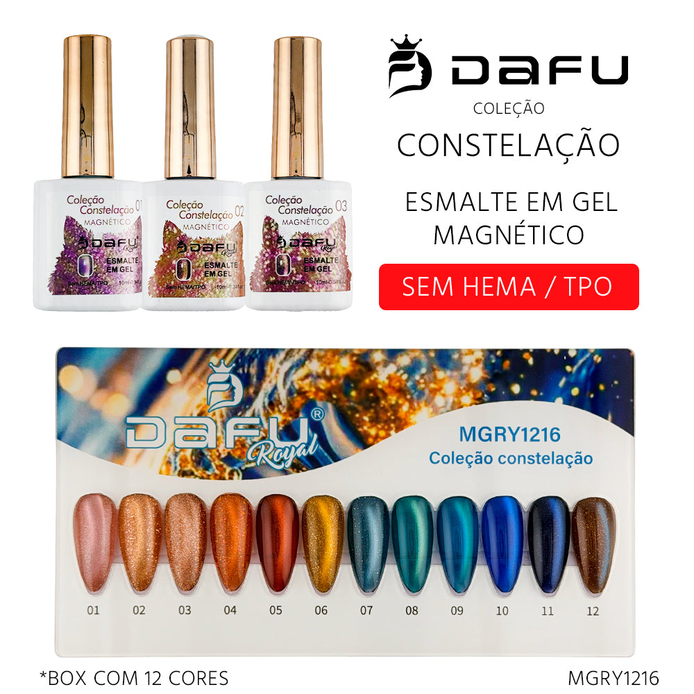 Esmalte em Gel Magnetico  Constelaçao Sem Hema/TPO 10ml - MGRY1216