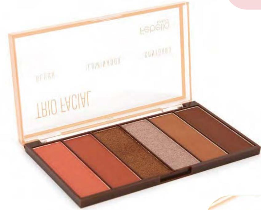 PALETA TRIO FACIL 6 CORES MU5011