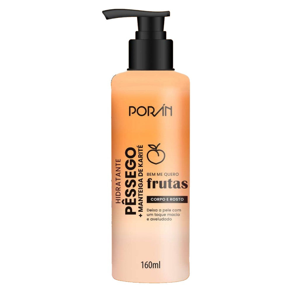 Hidratante pêssego + manteiga de karite PORAN -PR232