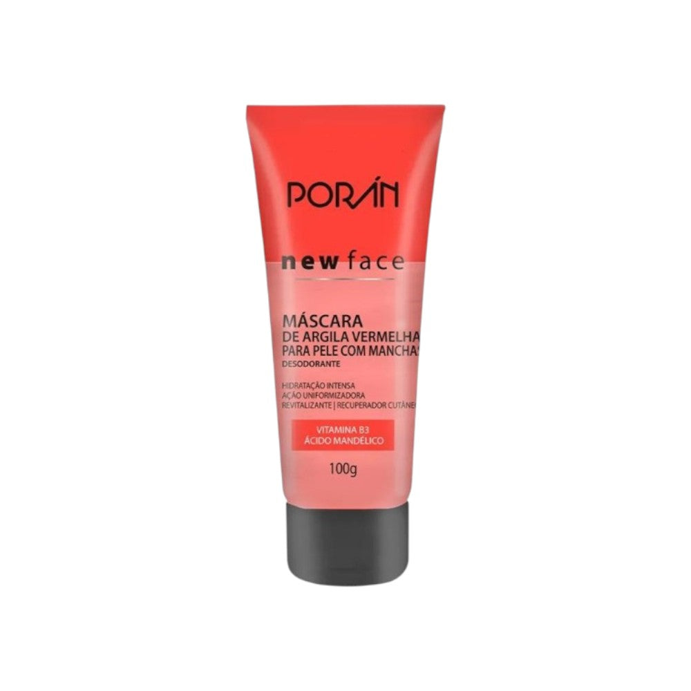 Mascara argila vermelha hidratação intensa PR 291