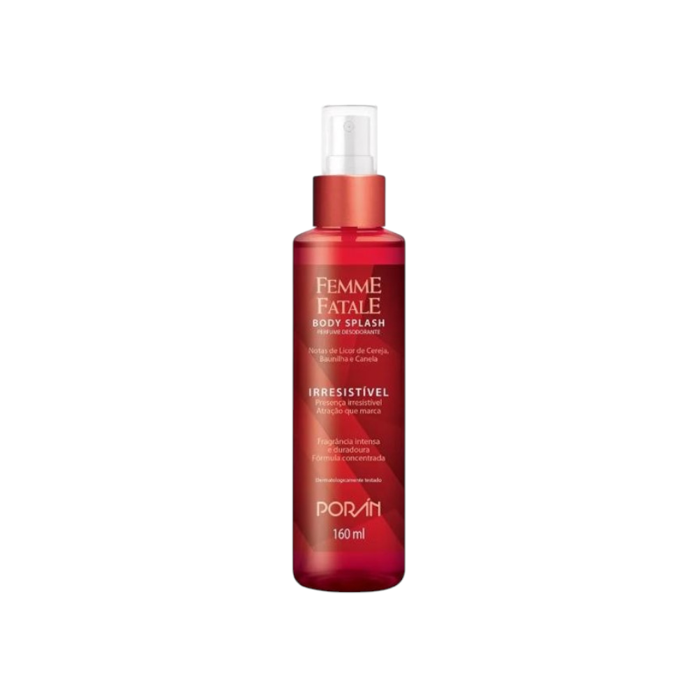 Body splash irresistivel licor de cereja baunilha e canela PR 381
