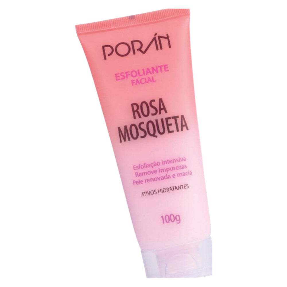 Esfoliante facial rosa mosqueta PORAN -PR56