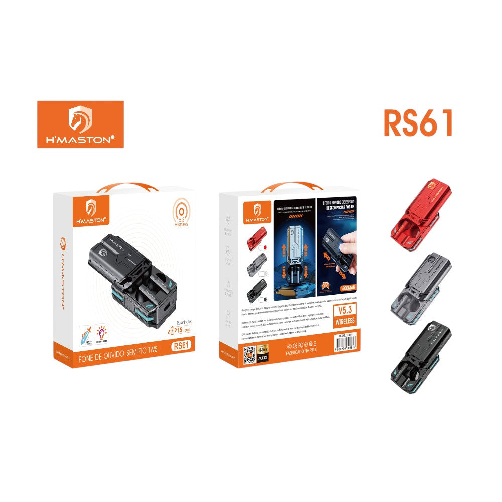 FONE SEM FIO RS61