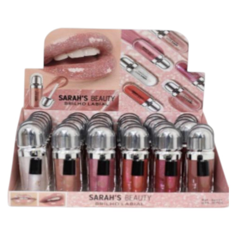 Gloss brilho labial Sarahs Beauty -S6131