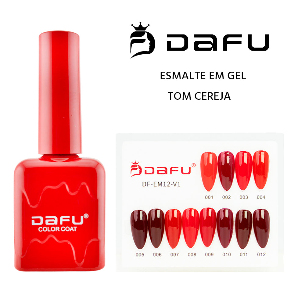 Esmalte em gel coleção red Dafu