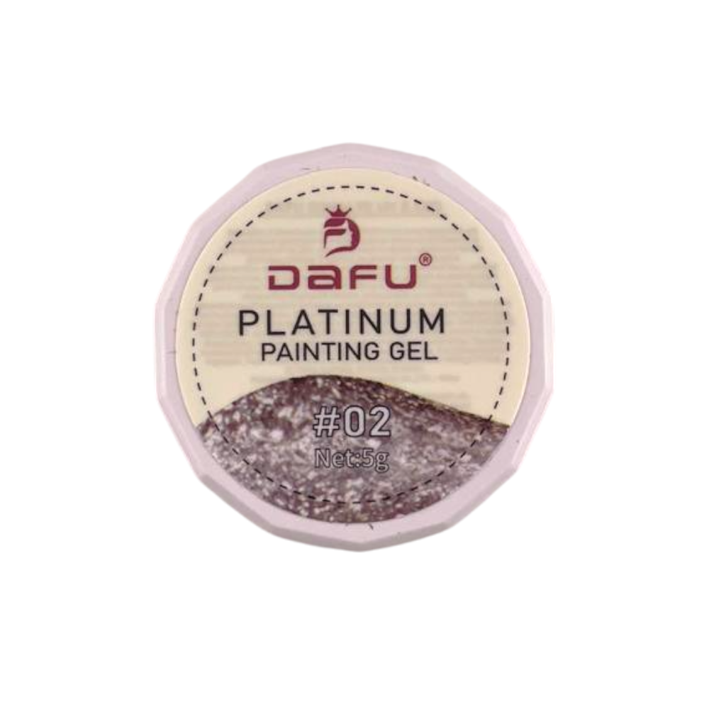 Painting Gel Platinum #02 (12 UN) - DF-PA03-2
