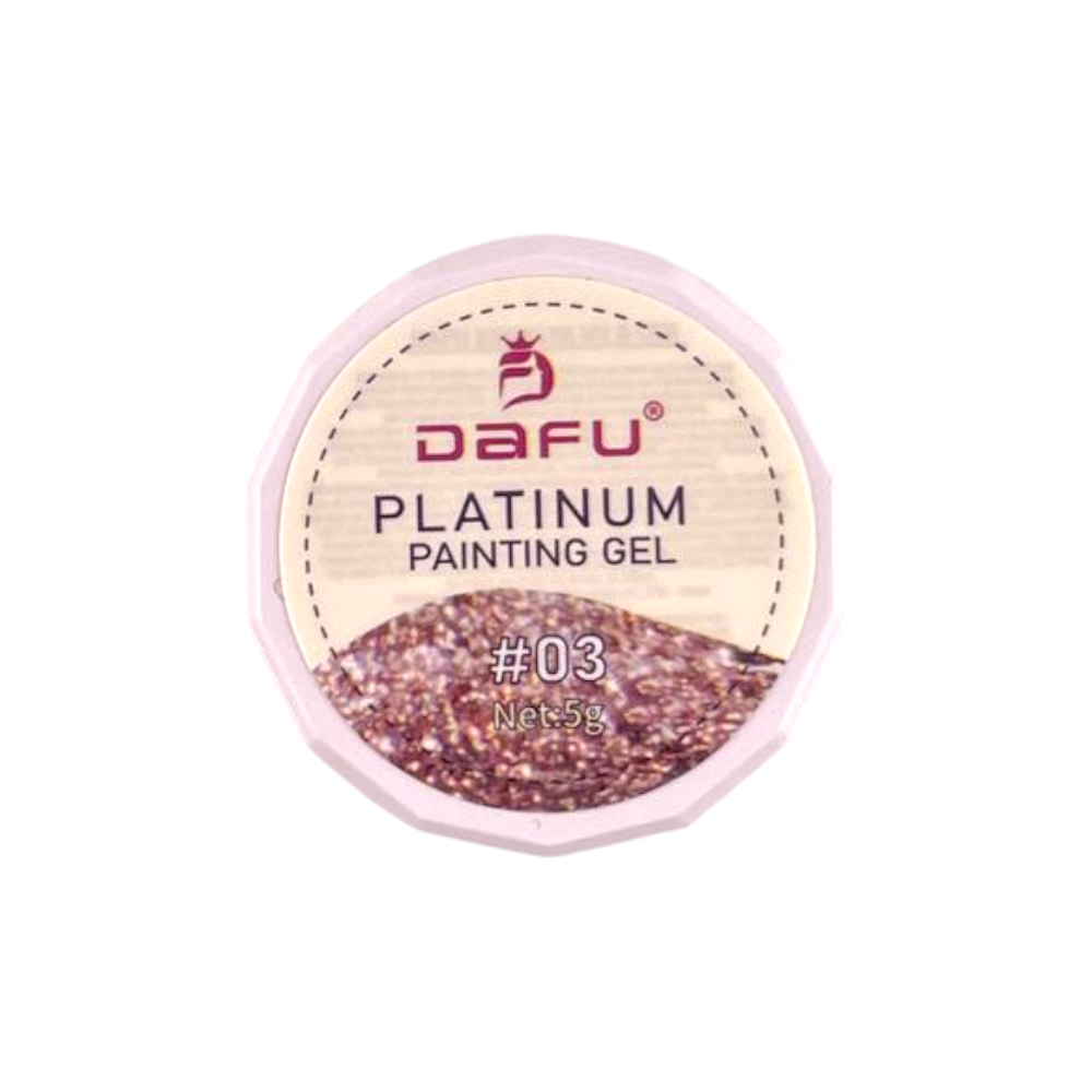 Painting Gel Platinum #03 (12 UN) - DF-PA03-3