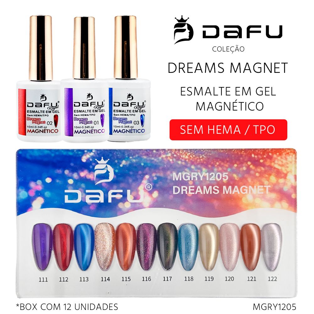 Esmalte em Gel Dreams Magnet (12 cores) - MGRY1205