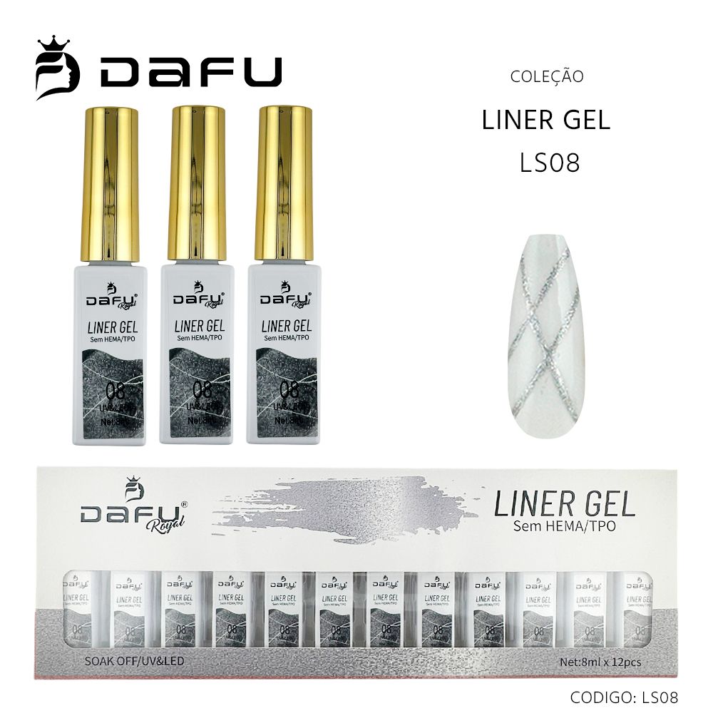 Liner Gel Royal #08 - LS08