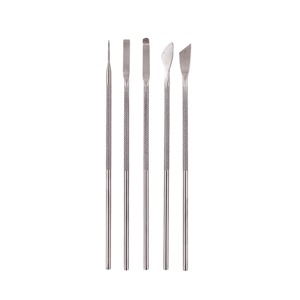 Kit Espátula de Unha Aço Inox - DF106-PI13