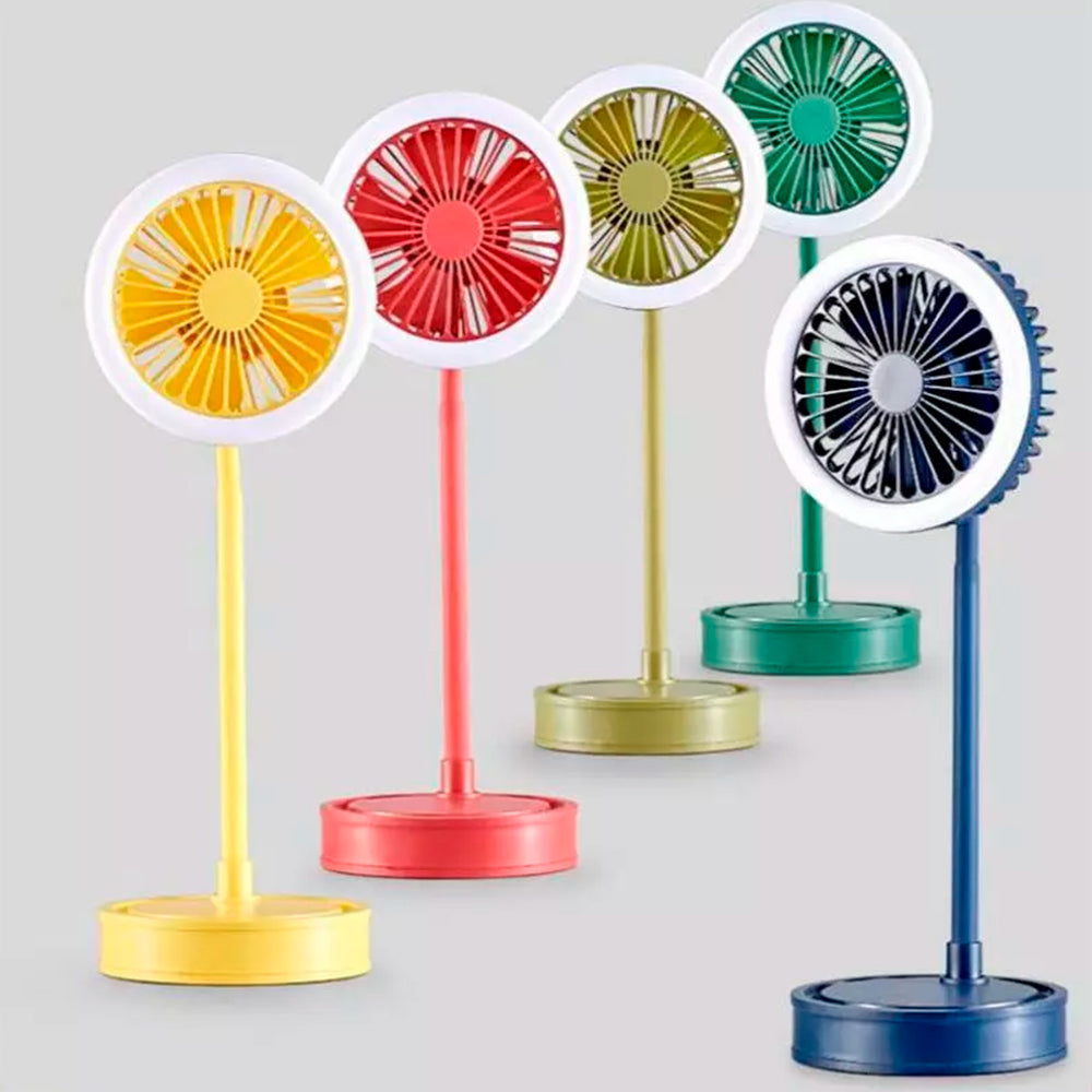 Luminária e Ventilador Portátil - 1 unidade