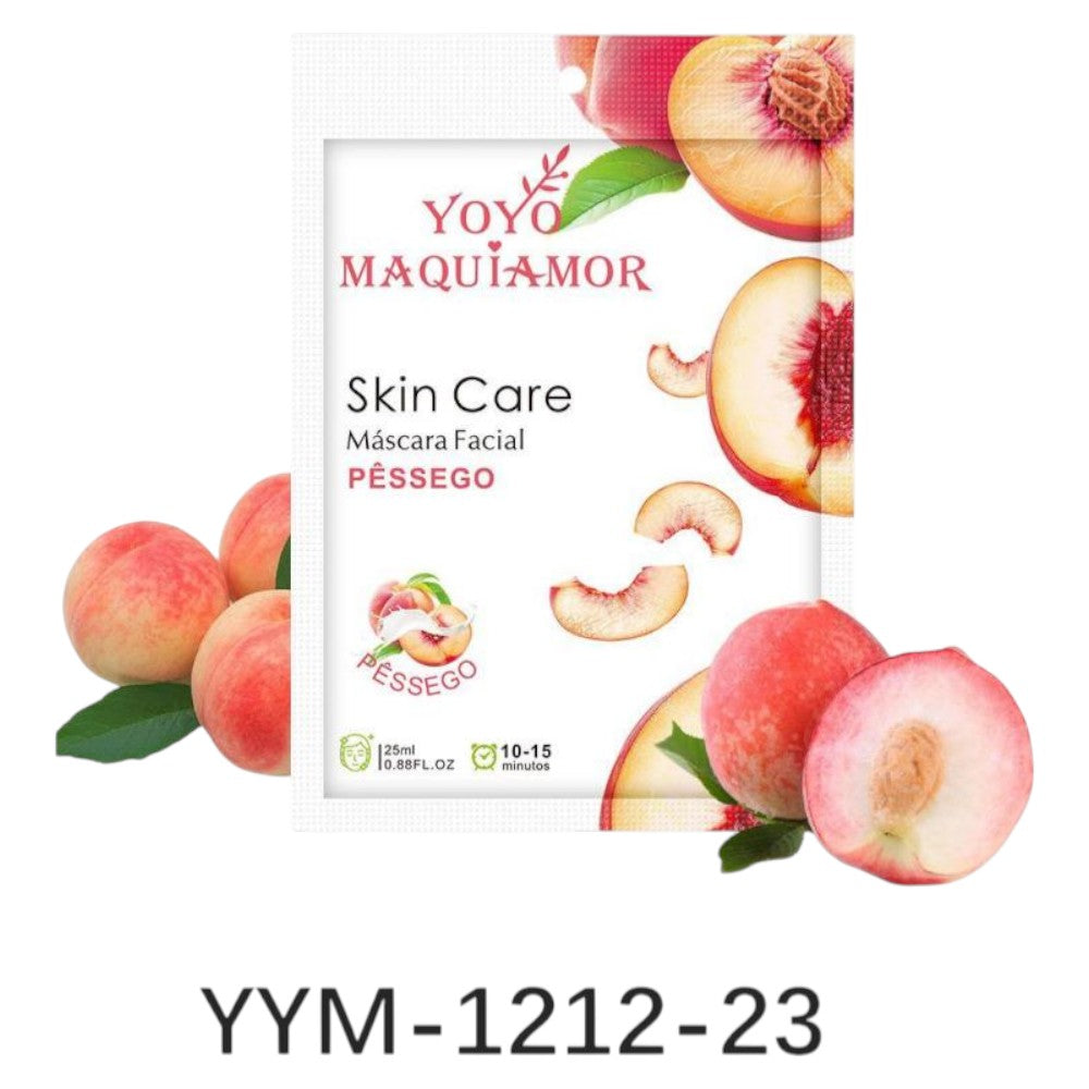 Mascara facial Skin Care pêssego YOYO -YYM-1212-23