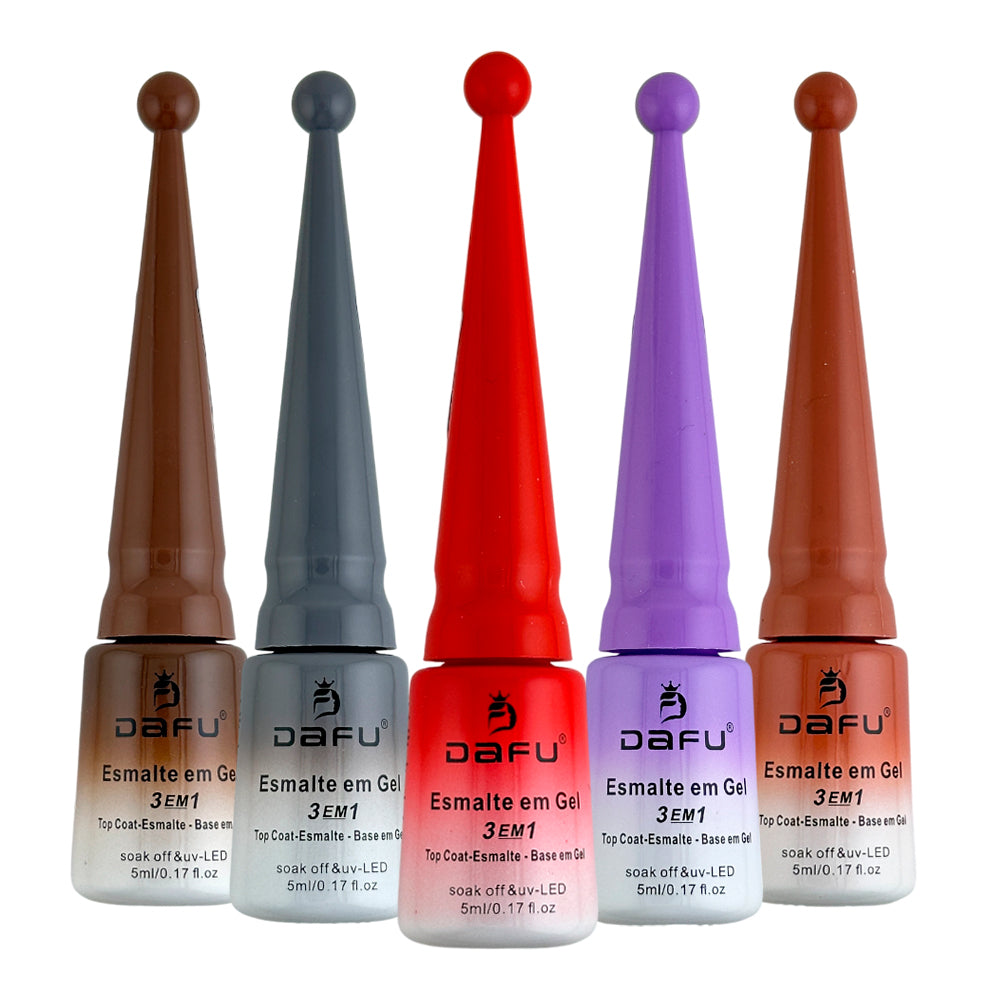 Esmalte em Gel 3 em 1 - 5ml - DF-ONE76