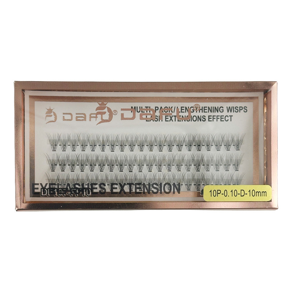 Cílios para Extensão - 10P-0.10-D-10mm - DF107-FF10-10