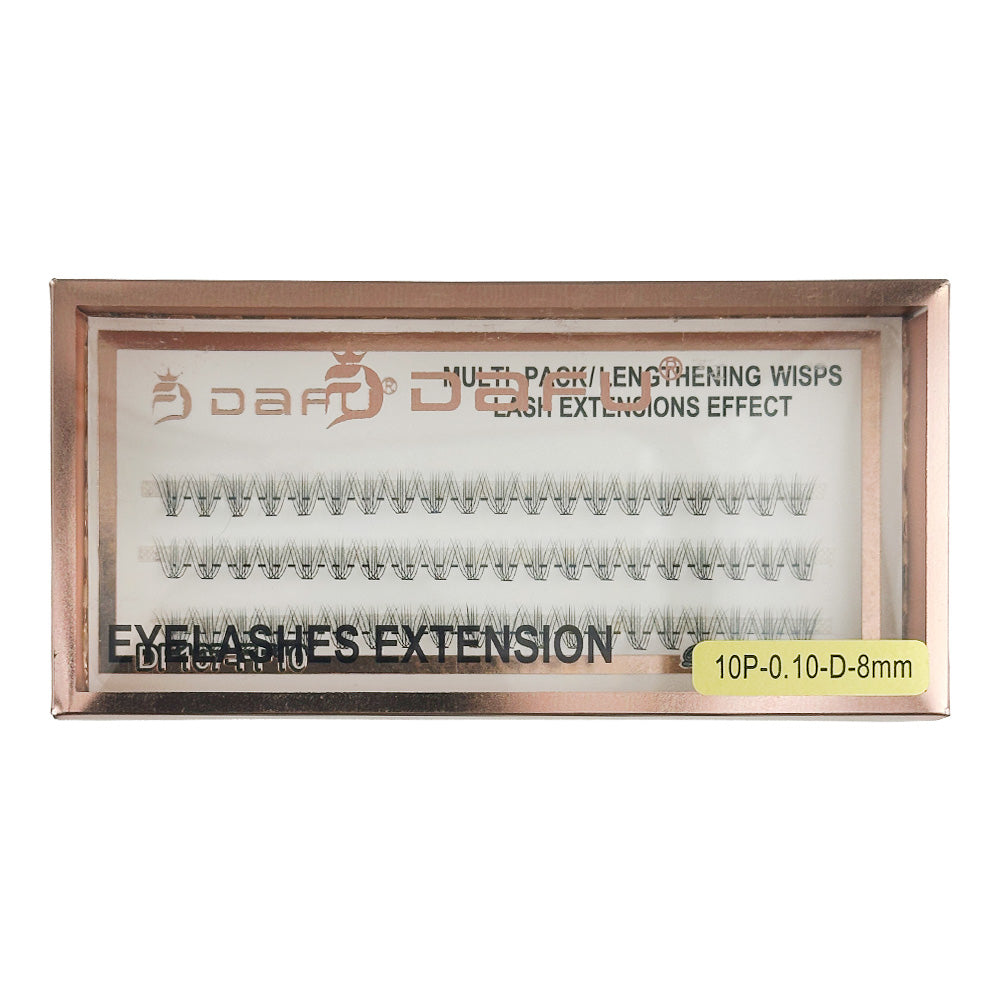 Cílios para Extensão - 10P-0.10-D-8mm - DF107-FF10-8