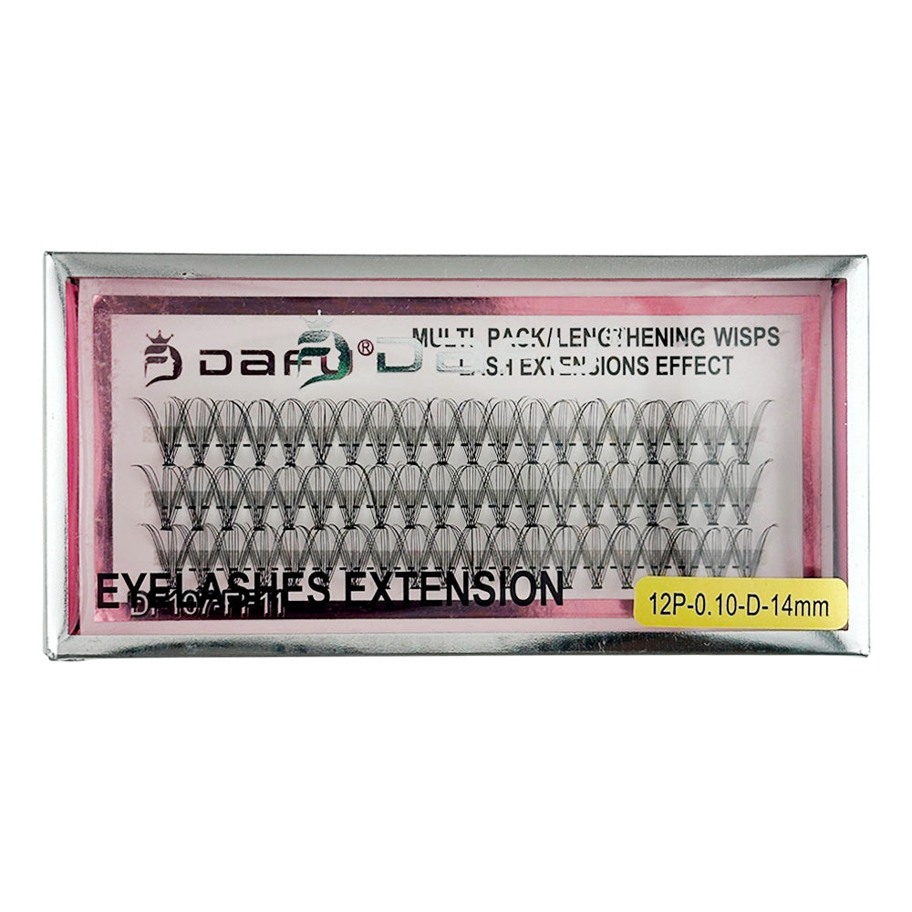 Cílios para Extensão - 12P-0.10-D-14mm - DF107-FF11-14