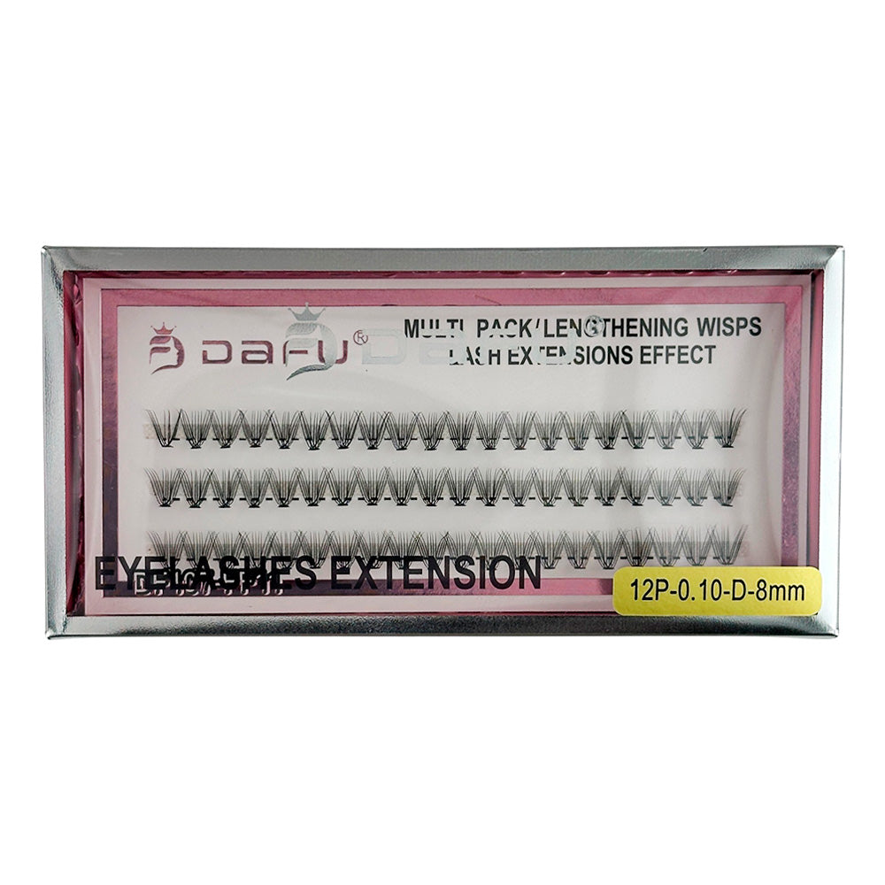 Cílios para Extensão - 12P-0.10-D-8mm - DF107-FF11-8