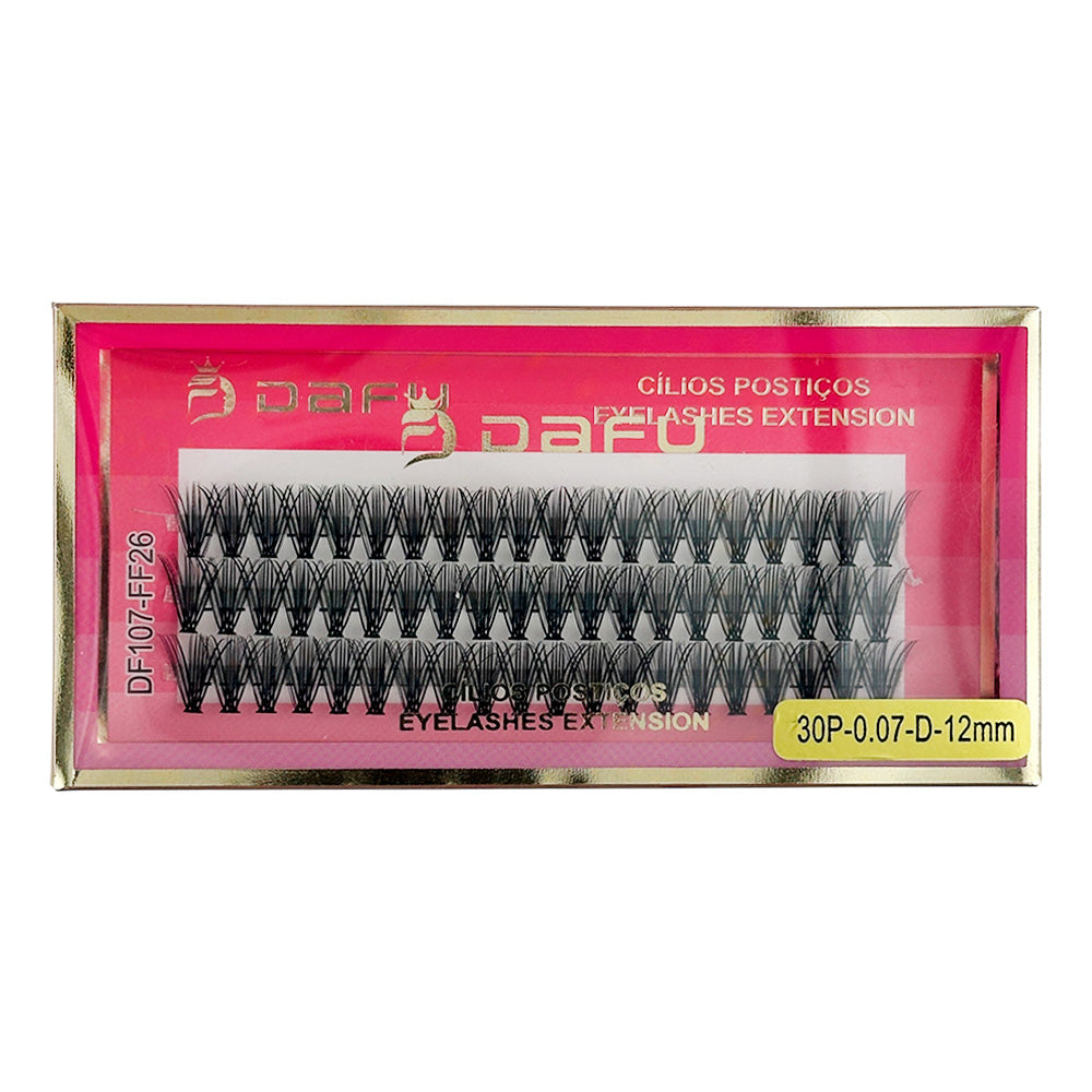 Cílios para Extensão - 30P-0.07-D-12mm - DF107-FF26-12