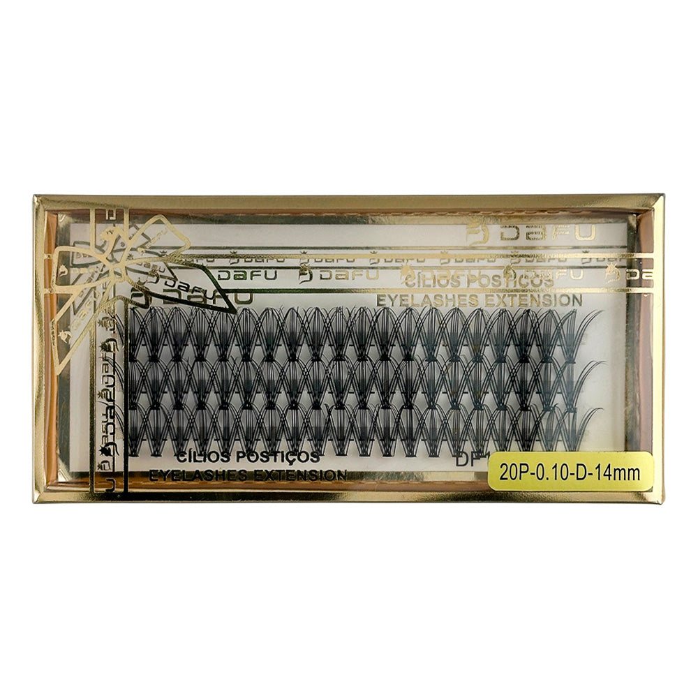 Cílios para Extensão - 20P-0.010-D-14mm - DF107-FF27-14