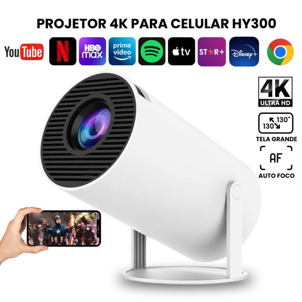 Projetor 4k HD - 20 unidades