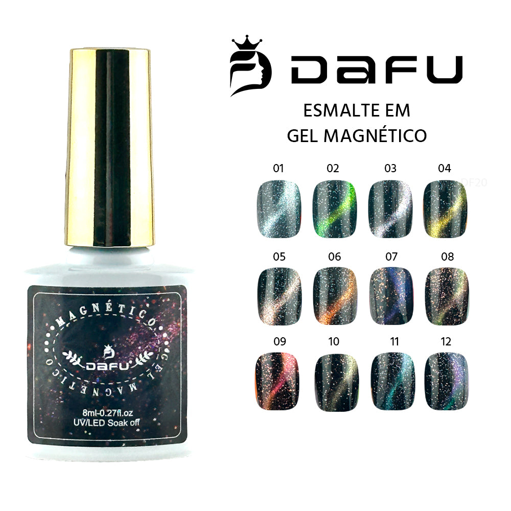 Esmalte em Gel Magnético #1 - Box com 12 unidades ( 1 Cor )