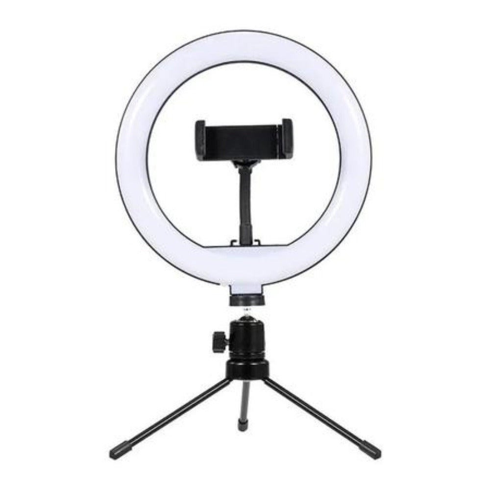 Luz Ring Light 8 Polegadas Com Suporte Mini Tripe